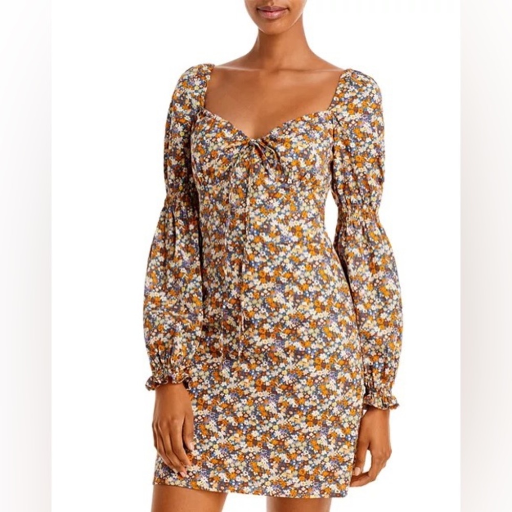 Bardot Clarissa Women’s Floral Short Mini Dress, Small, NWT